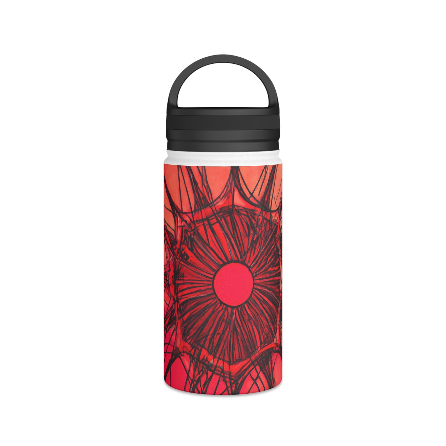 Elizabeth Rutherford - Magnetic Force, Abstractly - Stainless Steel Water Bottle