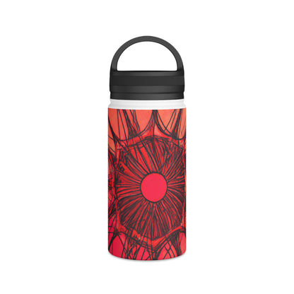 Elizabeth Rutherford - Magnetic Force, Abstractly - Stainless Steel Water Bottle