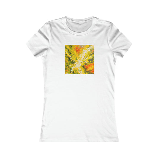 Starlight Etherium - Sulfur, Abstractly - Ladies' Cut Tee