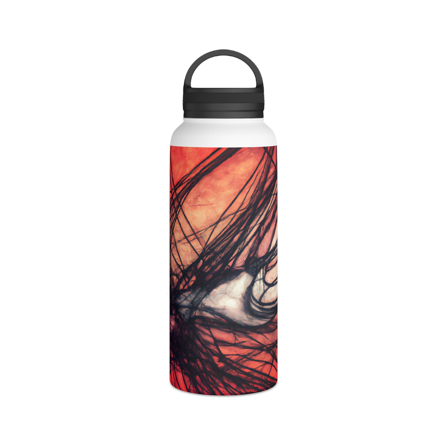 Clarence Buerkett - Electromagnetic Force, Abstractly - Stainless Steel Water Bottle