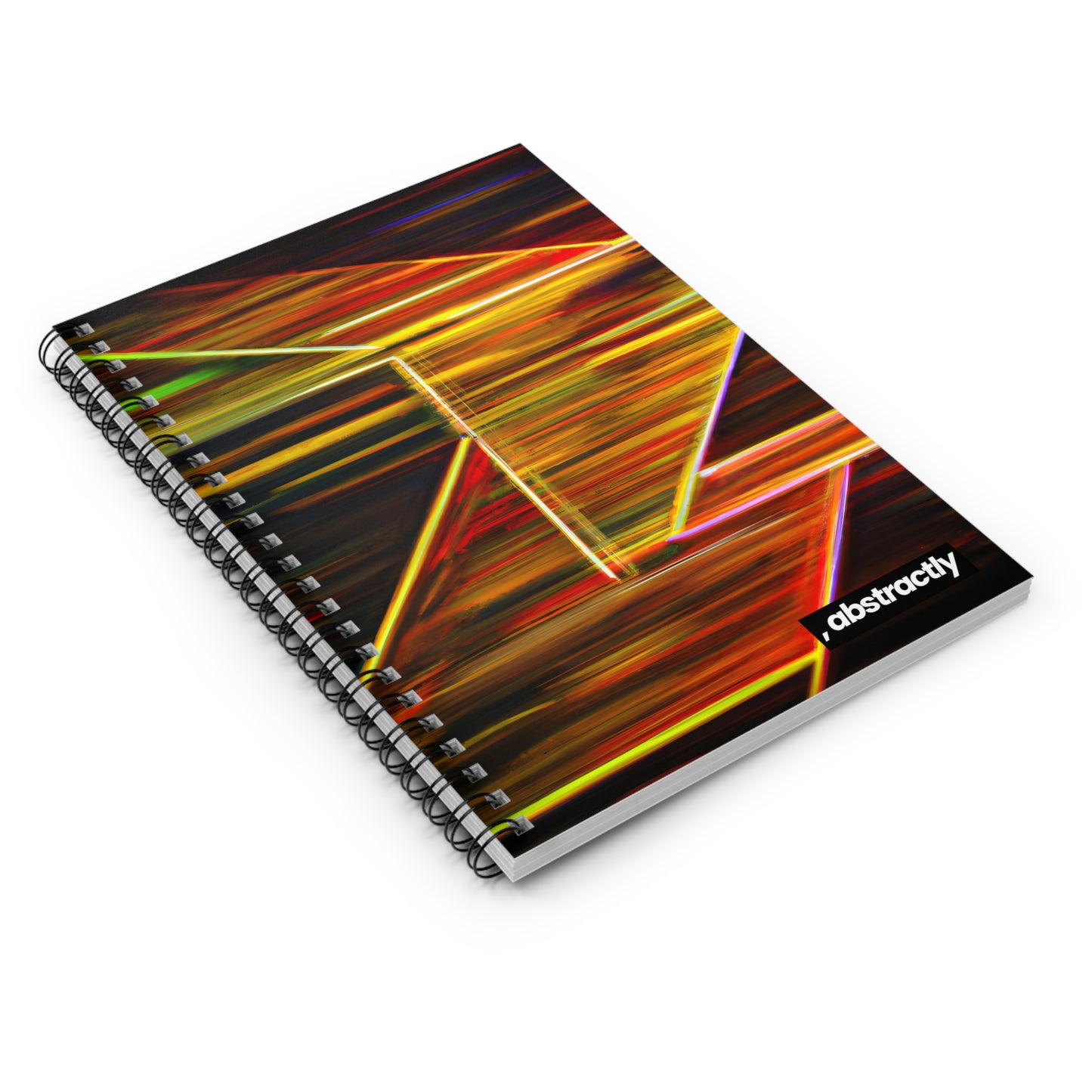 Margaret Hessler - Electric Force, Abstractly - Spiral Notebook