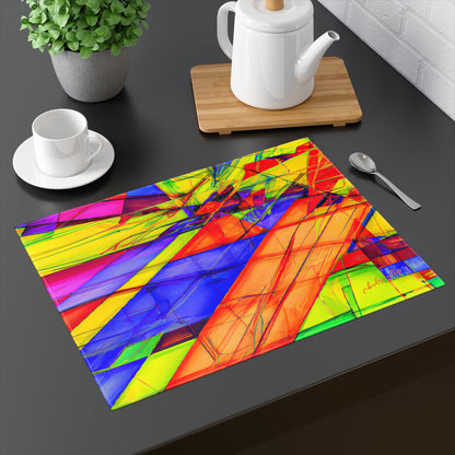 Valerie Higgs - Electric Force, Abstractly - Placemat