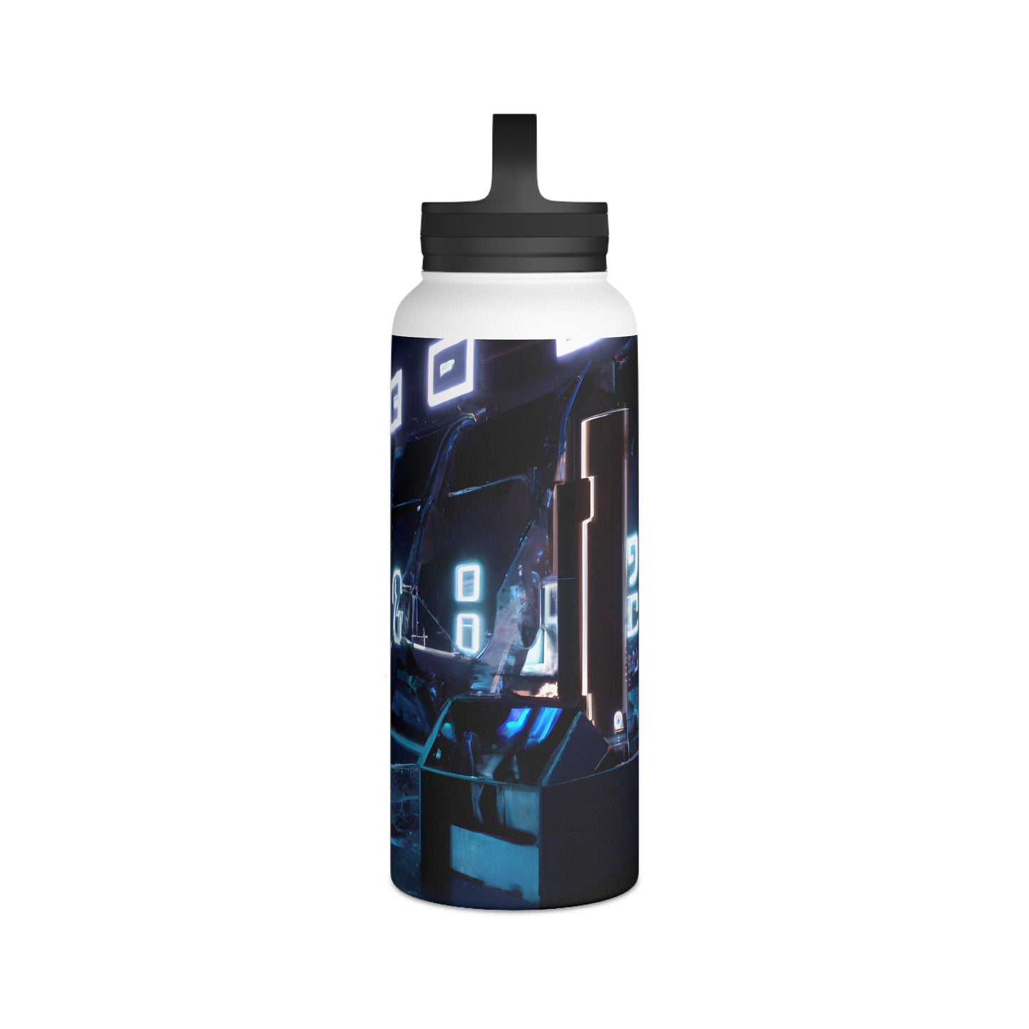 StarPeak Finance - Credit, Abstractly - Stainless Steel Water Bottle