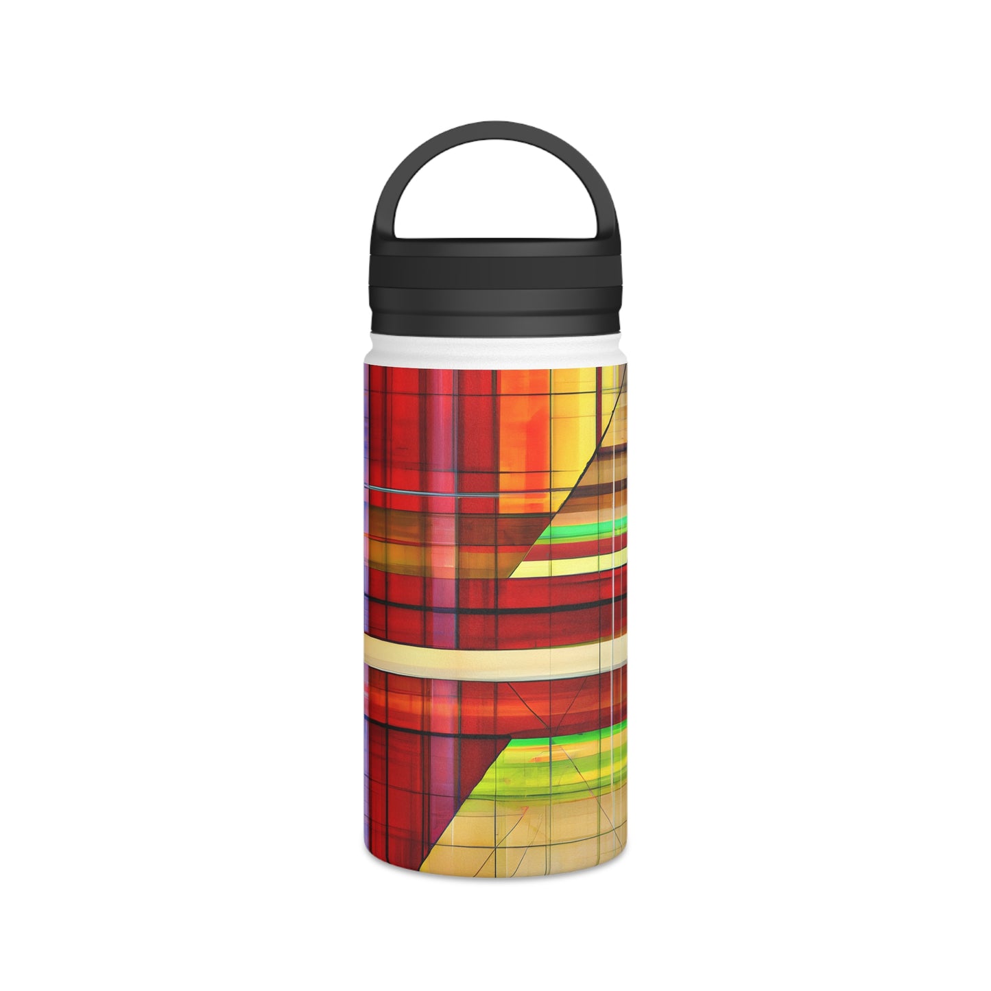 Evelyn Broadmore - Friction Force, Abstractly - Stainless Steel Water Bottle