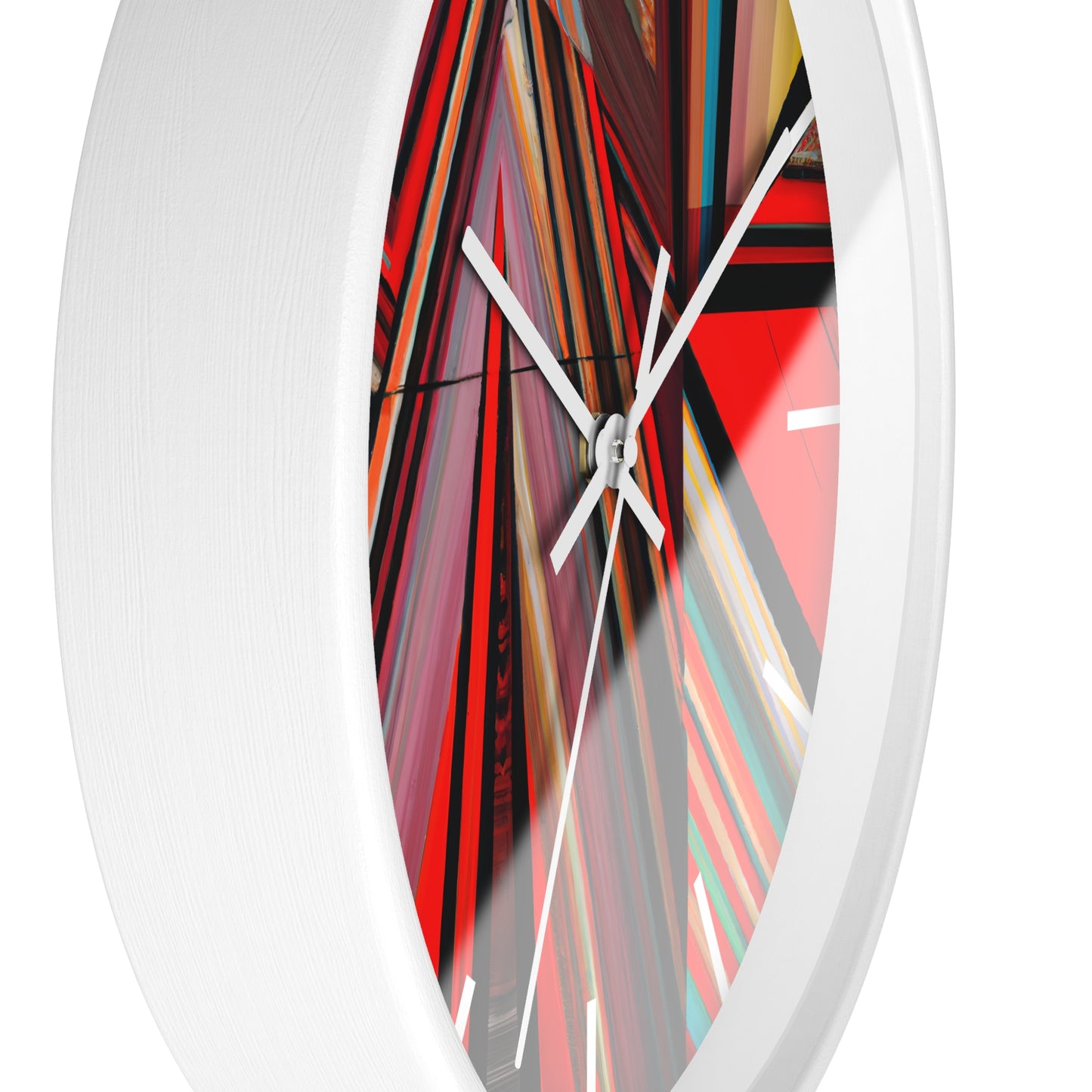 Clara Wentworth - Applied Force, Abstractly - Wall Clock