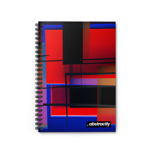 Eleanor Corbin - Air Resistance Force, Abstractly - Spiral Notebook