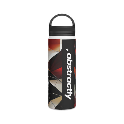 Oscar Klein - Tension Force, Abstractly - Stainless Steel Water Bottle