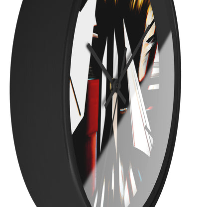 Adrienne Holtzmann - Applied Force, Abstractly - Wall Clock