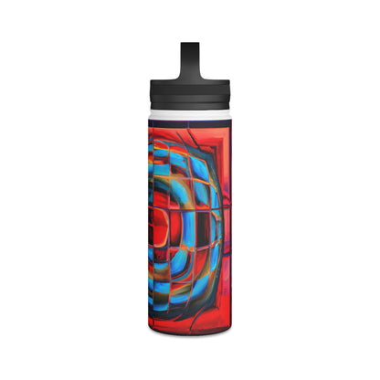 Felix Linderholm - Magnetic Force, Abstractly - Stainless Steel Water Bottle