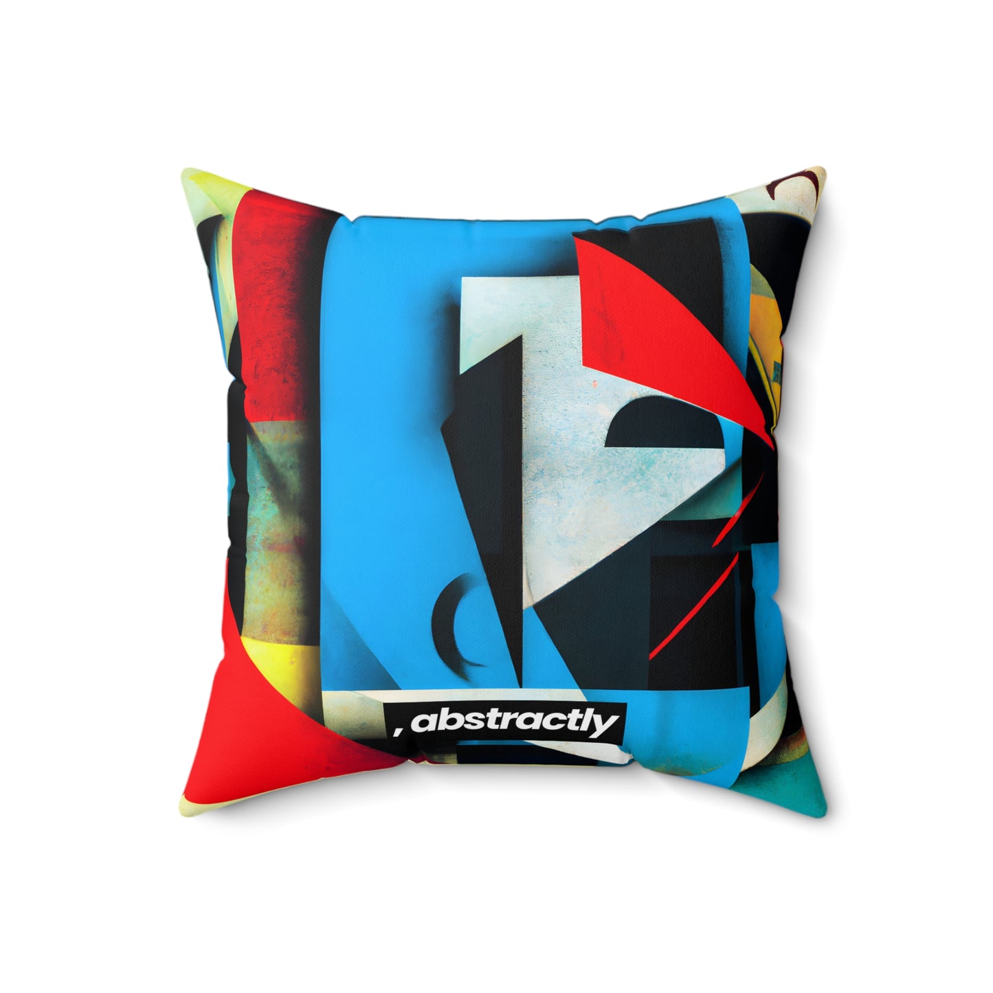 Isobel Farnsworth - Weak Force, Abstractly - Faux Suede Throw Pillow