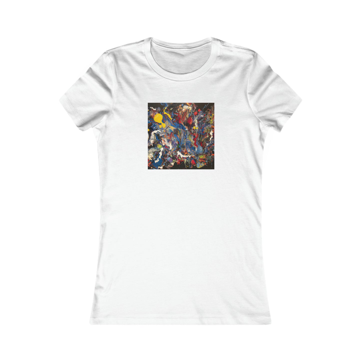 Amber Phosphorus Hexide - Chemistry, Abstractly - Ladies' Cut Tee