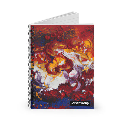 Galactic Nitride - Chemistry, Abstractly - Spiral Notebook