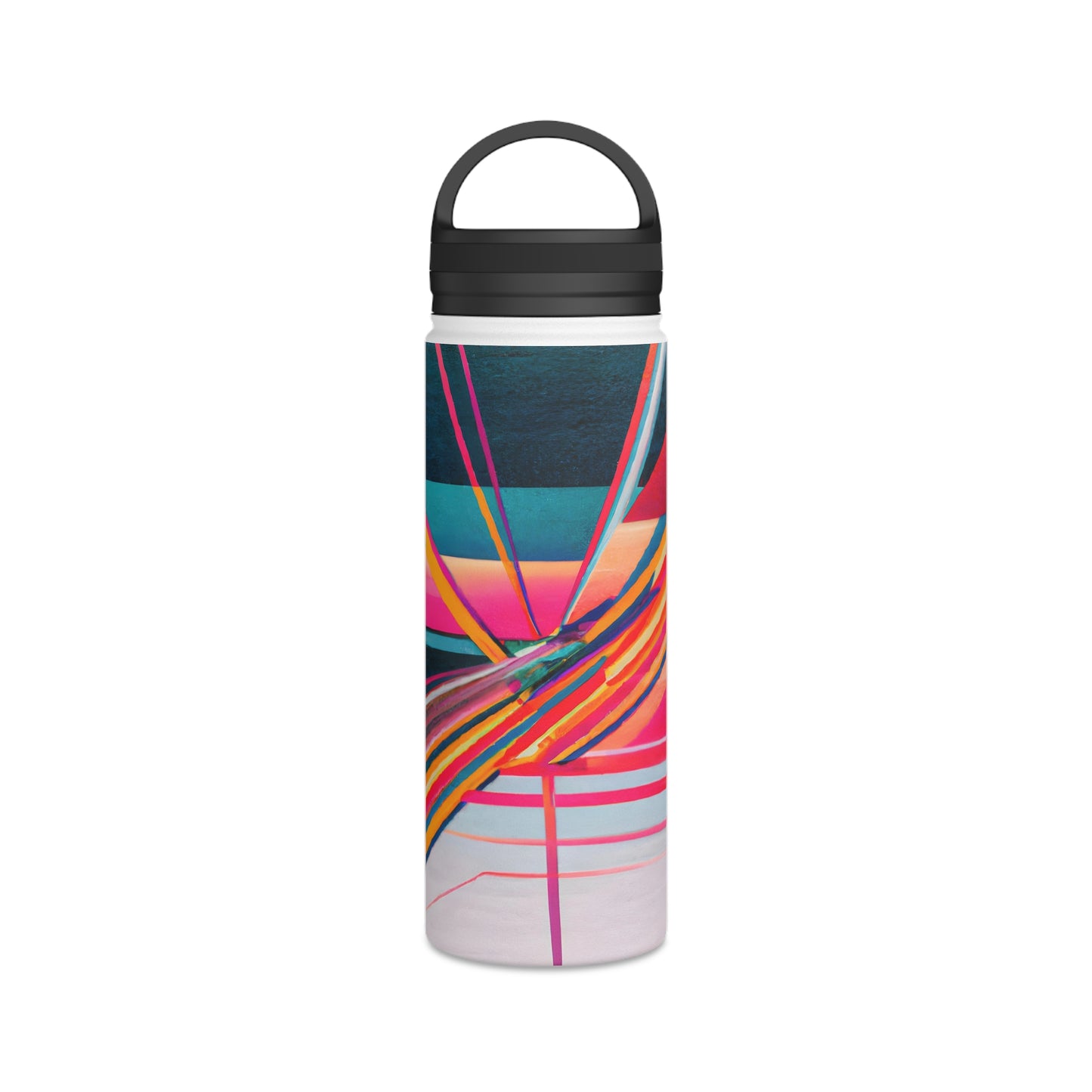 Elizabeth Perkins - Electric Force, Abstractly - Stainless Steel Water Bottle