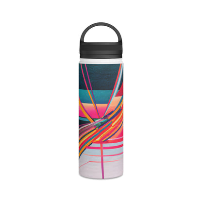 Elizabeth Perkins - Electric Force, Abstractly - Stainless Steel Water Bottle