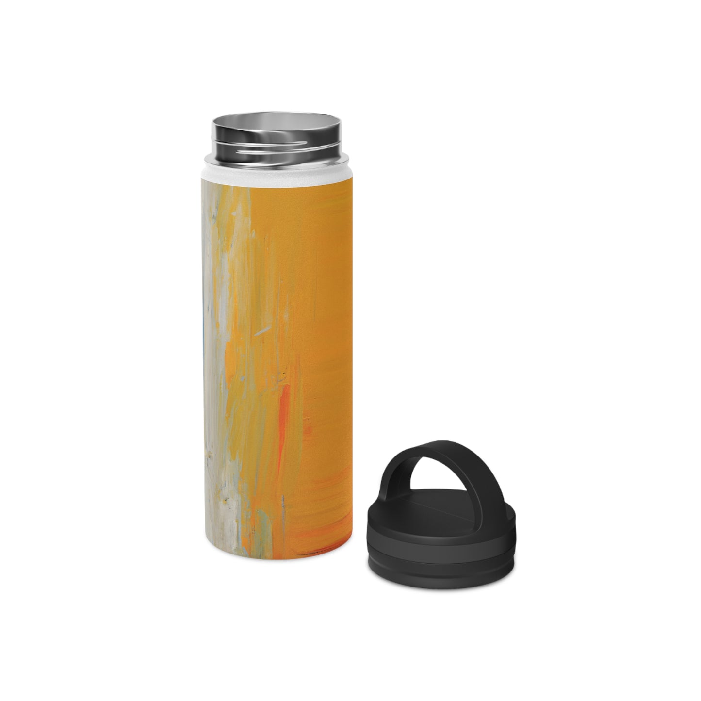 Pixeo Compound - Scandium, Abstractly - Stainless Steel Water Bottle