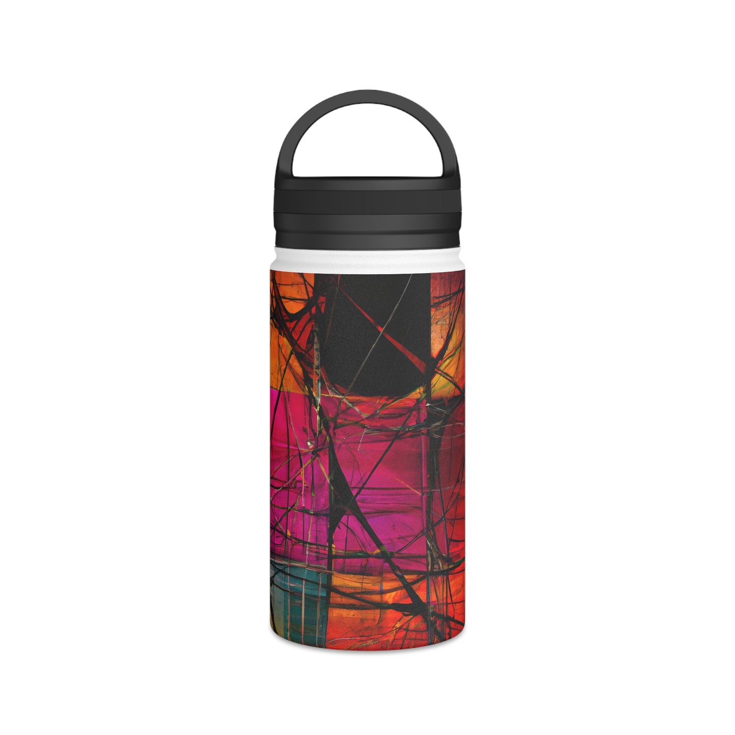 Evelyn Harrison - Strong Force, Abstractly - Stainless Steel Water Bottle