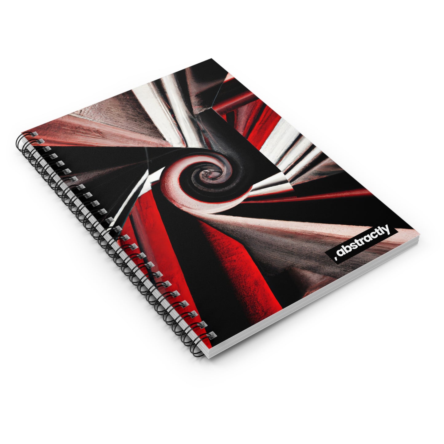 Louisa Eisenberg - Tension Force, Abstractly - Spiral Notebook