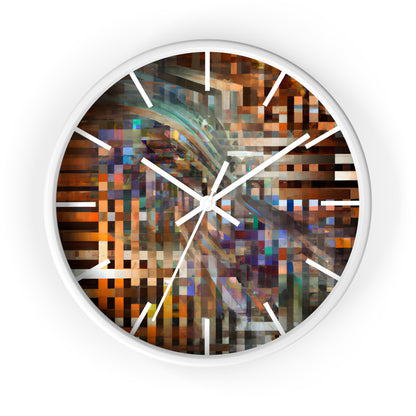 Nina Bernstein - Tension Force, Abstractly - Wall Clock