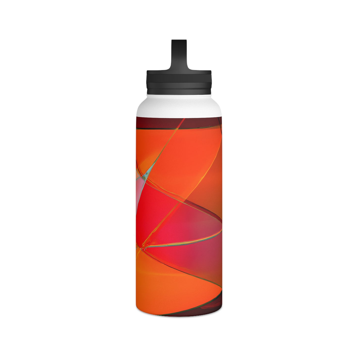 Jasper Eisenhardt - Tension Force, Abstractly - Stainless Steel Water Bottle