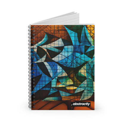 Janet Riggs - Applied Force, Abstractly - Spiral Notebook