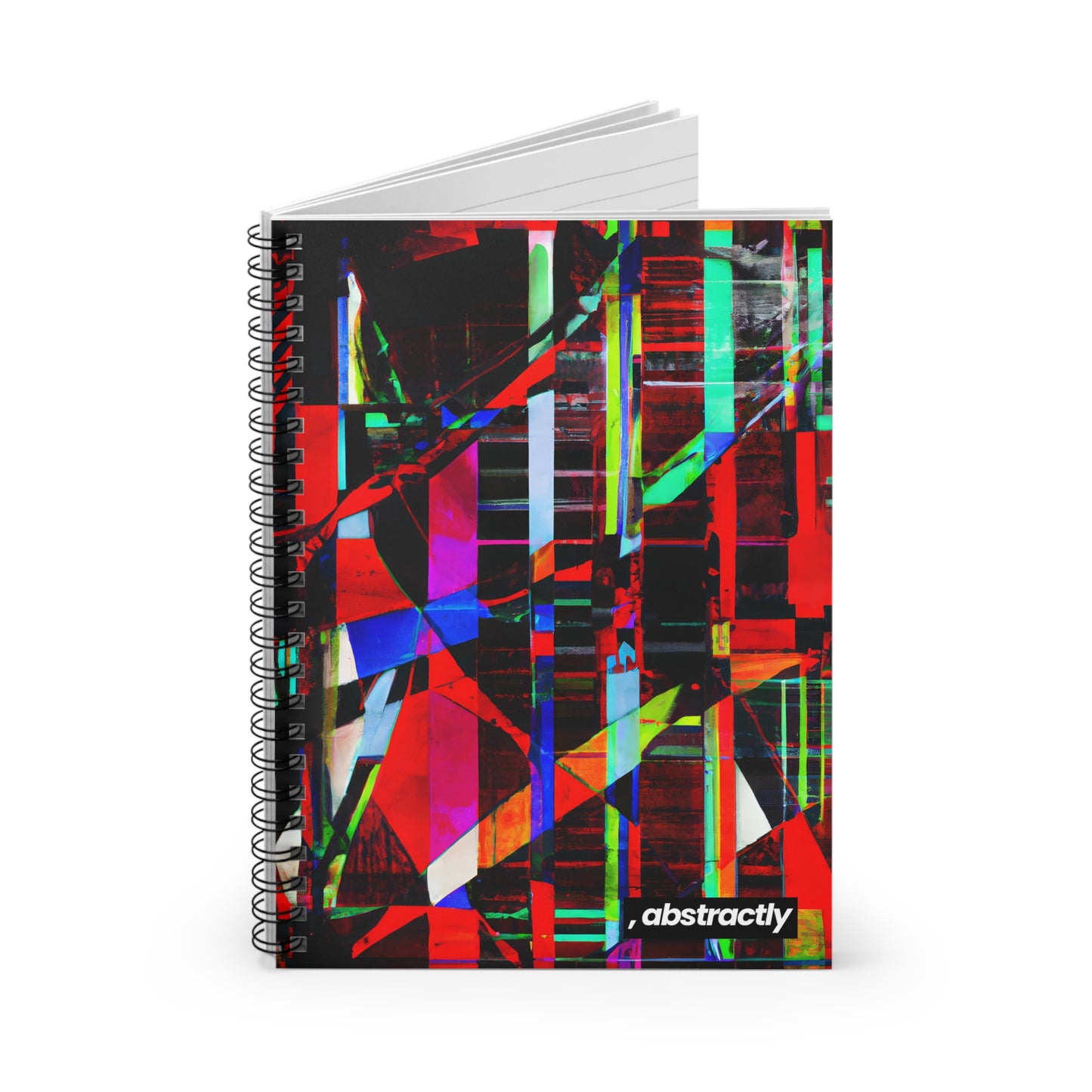 Rebecca Swanson - Applied Force, Abstractly - Spiral Notebook