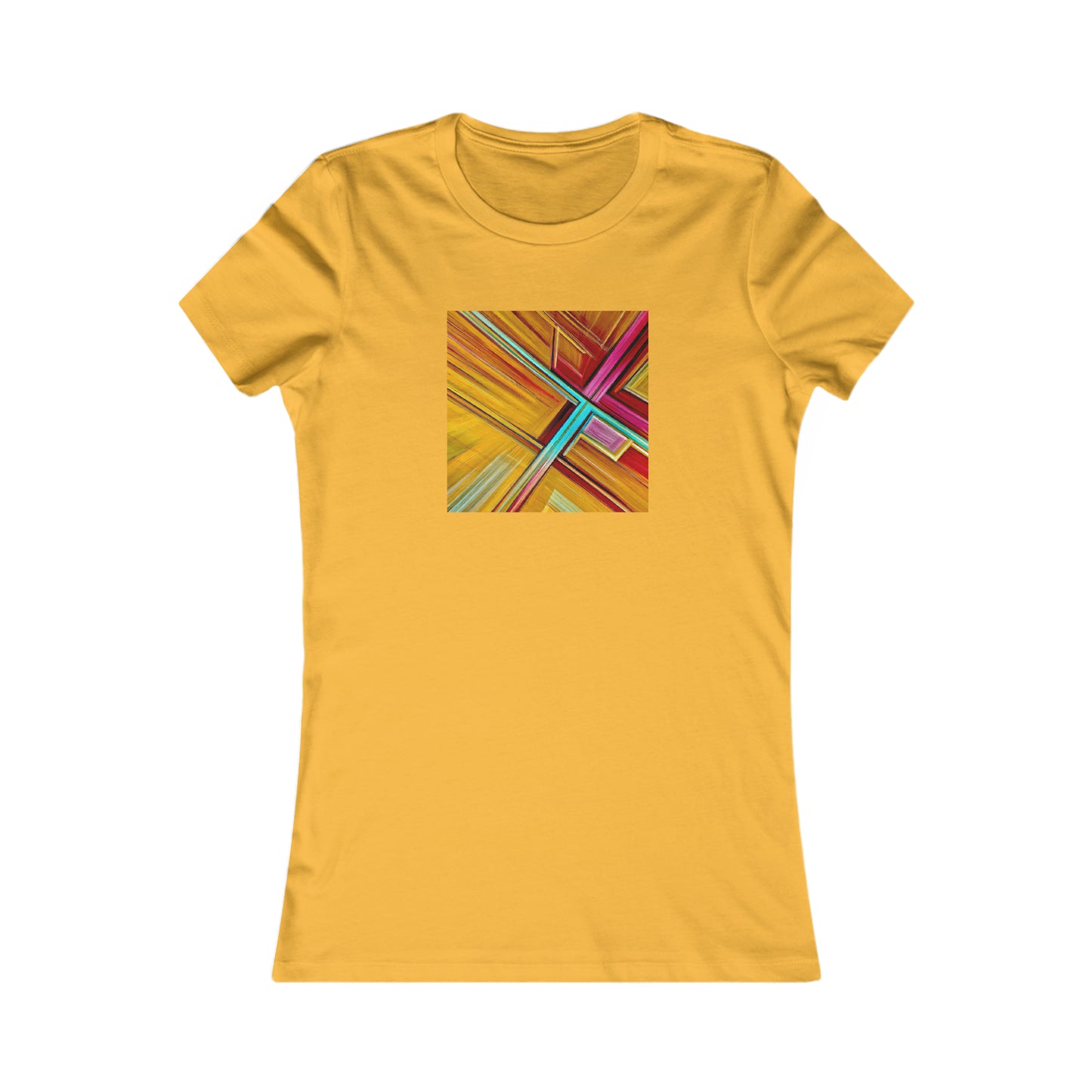 Marie Beckerman - Strong Force, Abstractly - Ladies' Cut Tee