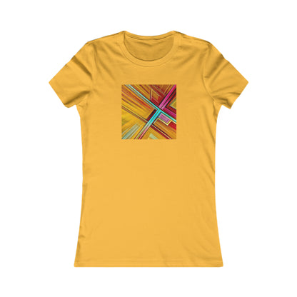 Marie Beckerman - Strong Force, Abstractly - Ladies' Cut Tee