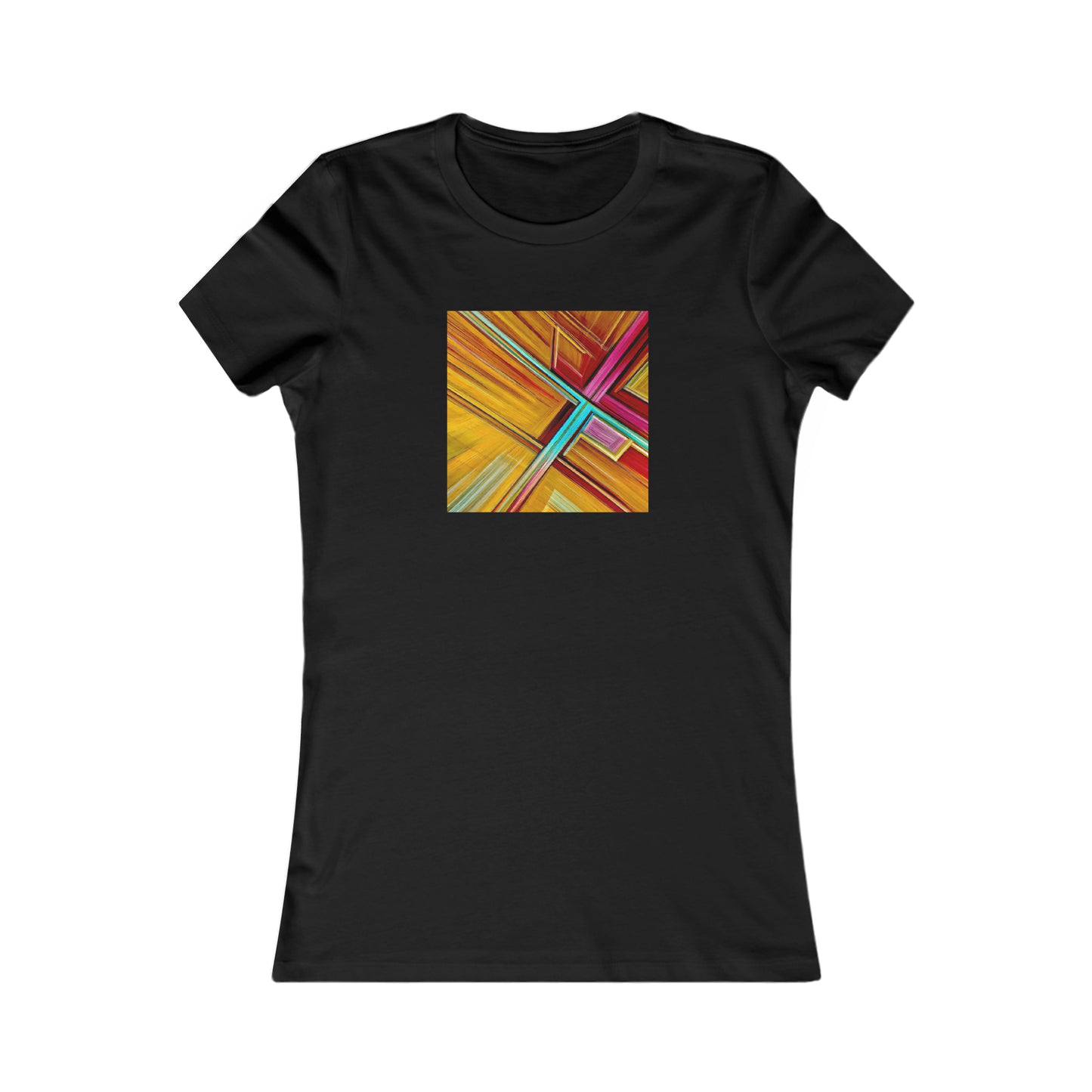 Marie Beckerman - Strong Force, Abstractly - Ladies' Cut Tee