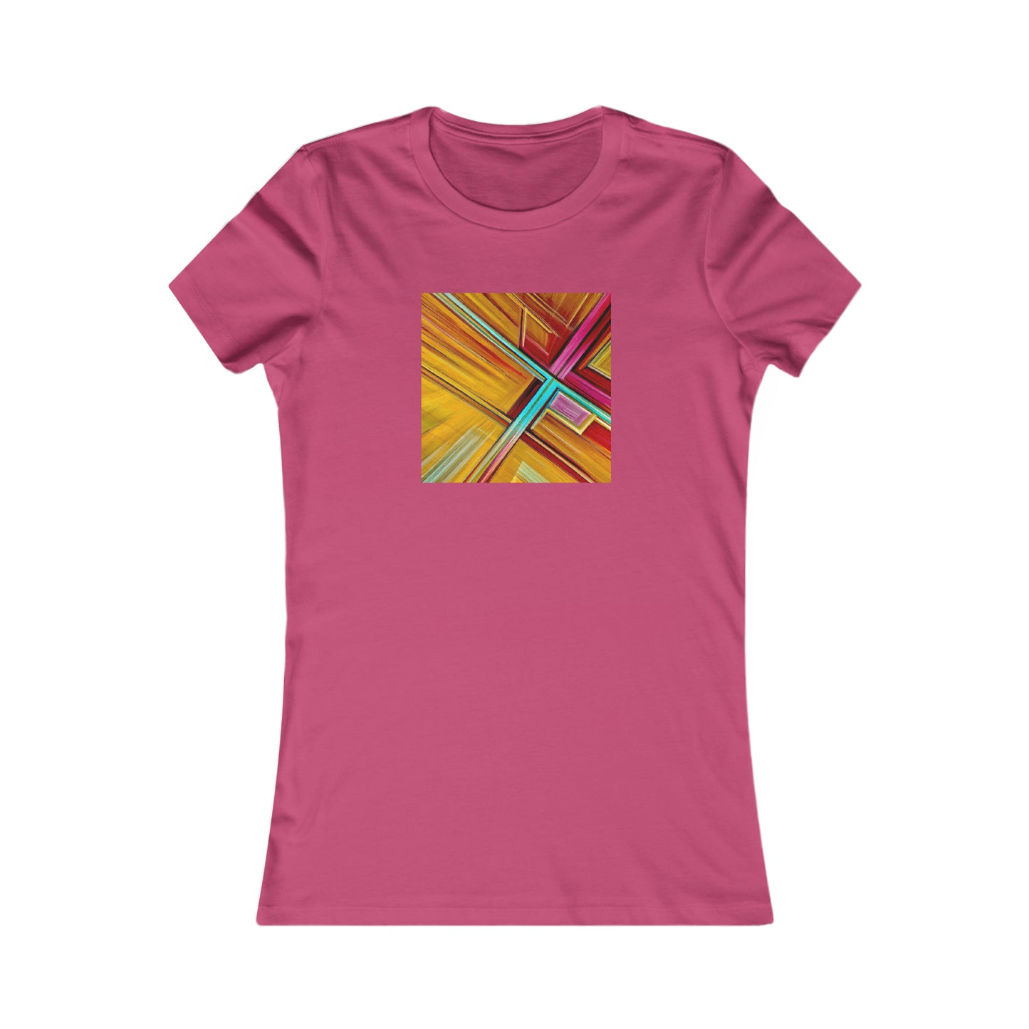 Marie Beckerman - Strong Force, Abstractly - Ladies' Cut Tee