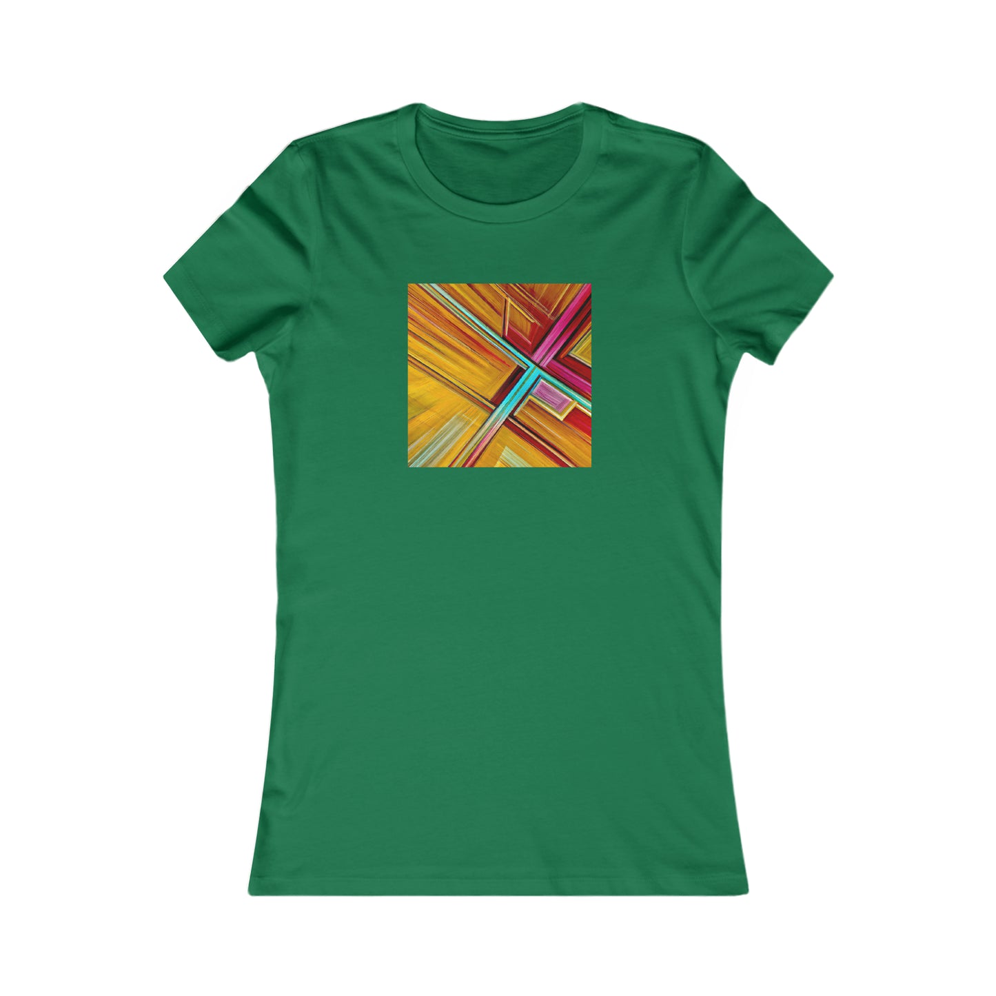 Marie Beckerman - Strong Force, Abstractly - Ladies' Cut Tee