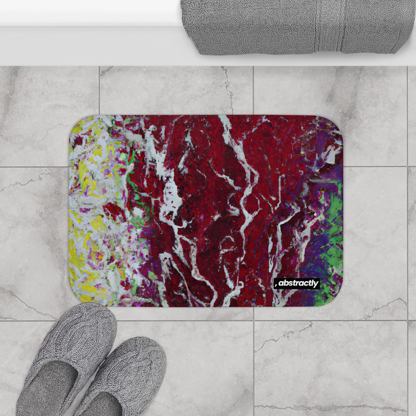 Azure Linxium - Chemistry, Abstractly - Bath Mat