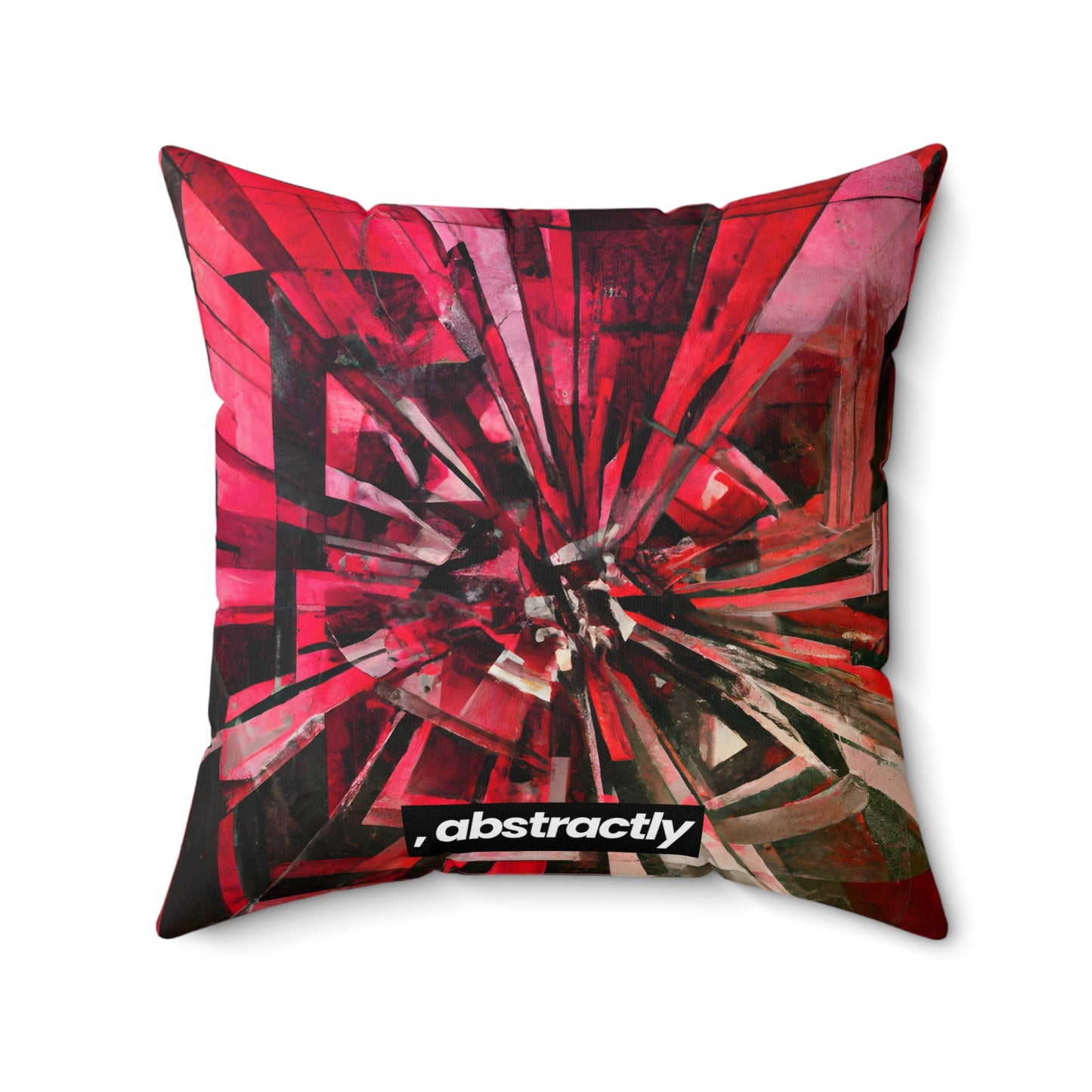 Loren Scott - Gravity Force, Abstractly - Faux Suede Throw Pillow