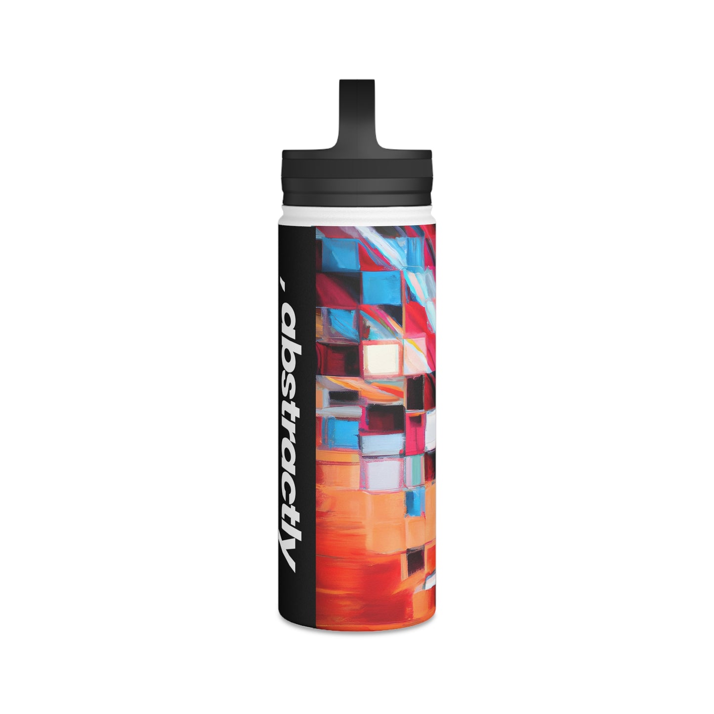 Theodore Bishop - Friction Force, Abstractly - Stainless Steel Water Bottle