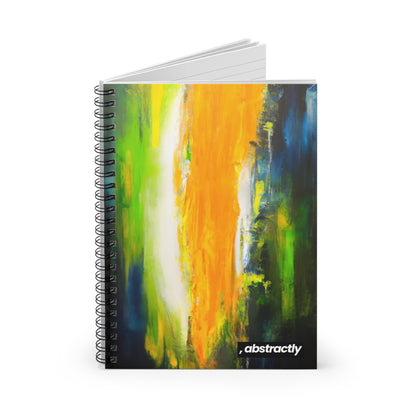 Aetherium Oxide - Fluorine, Abstractly - Spiral Notebook