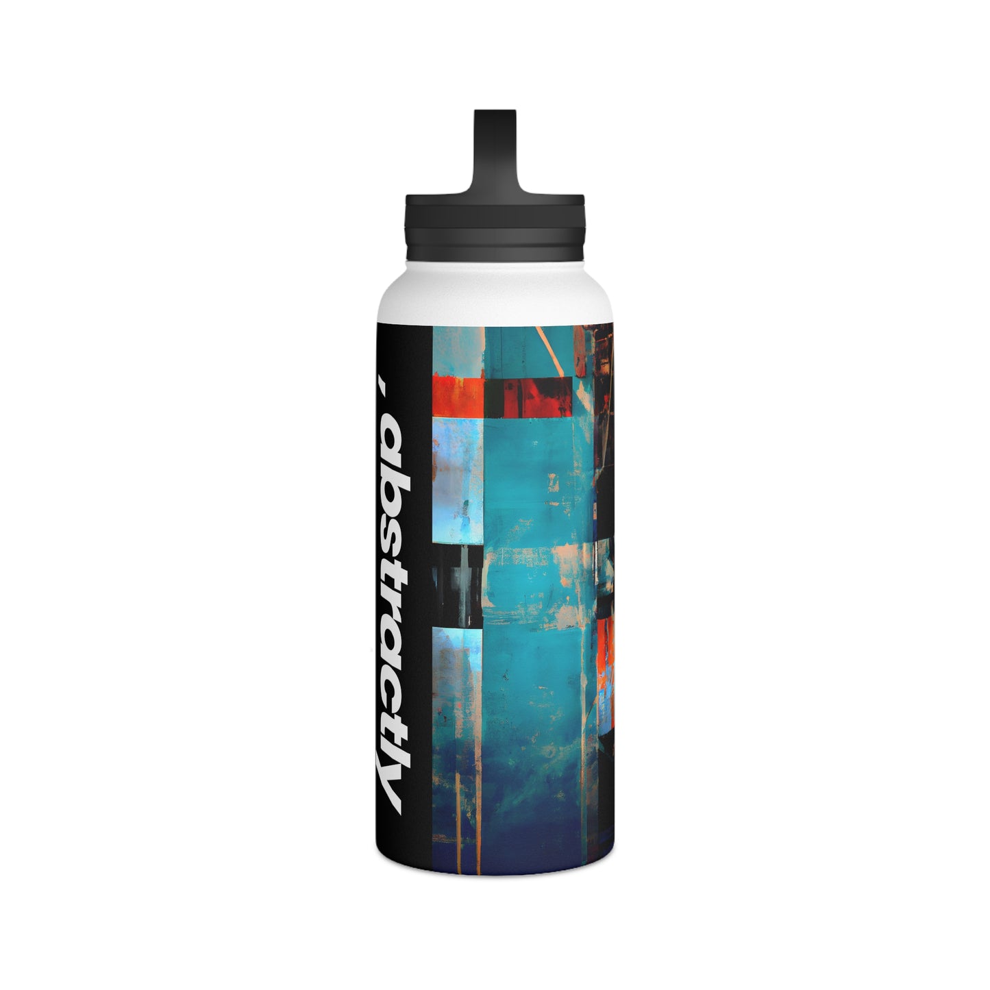 Harvey Sterling - Weak Force, Abstractly - Stainless Steel Water Bottle