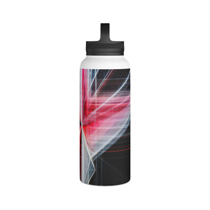 Oliver Schrodinger - Weak Force, Abstractly - Stainless Steel Water Bottle