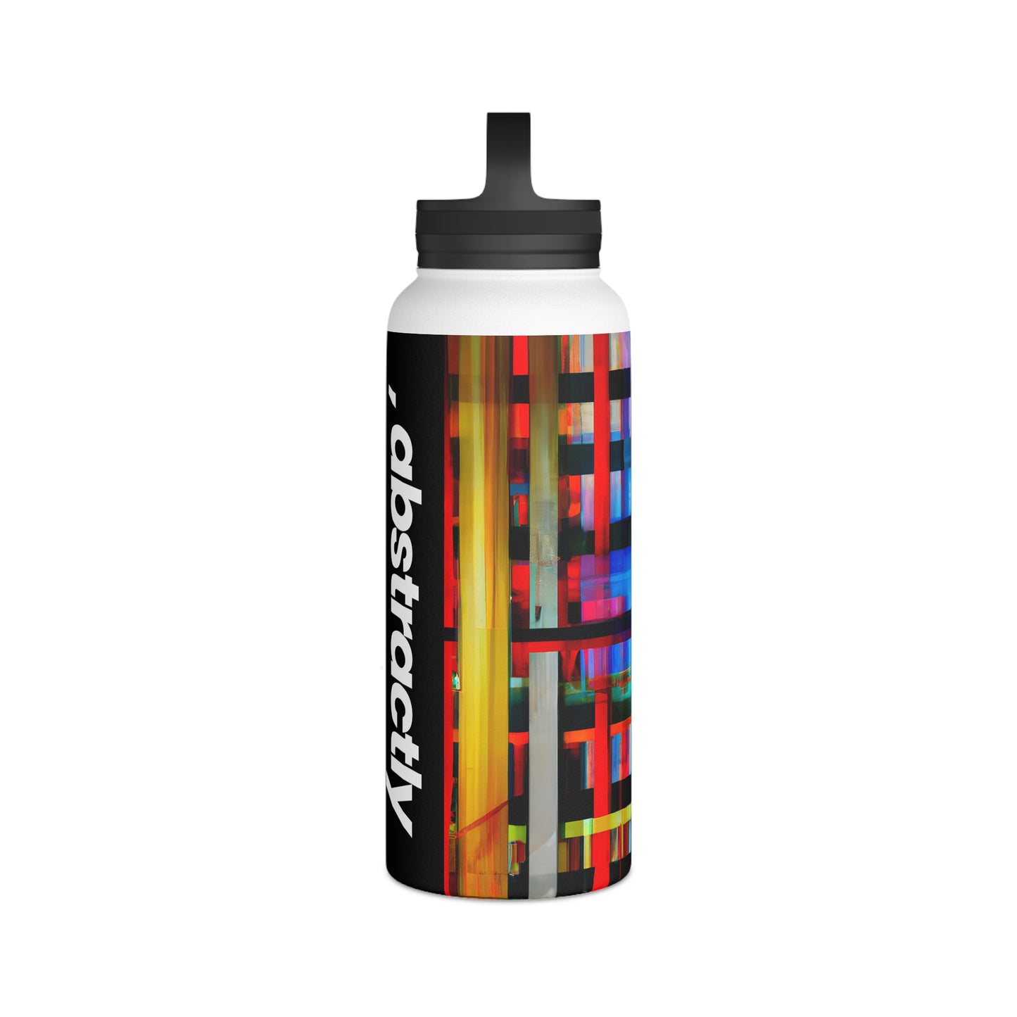 Pasty Jenkins - Electromagnetic Force, Abstractly - Stainless Steel Water Bottle