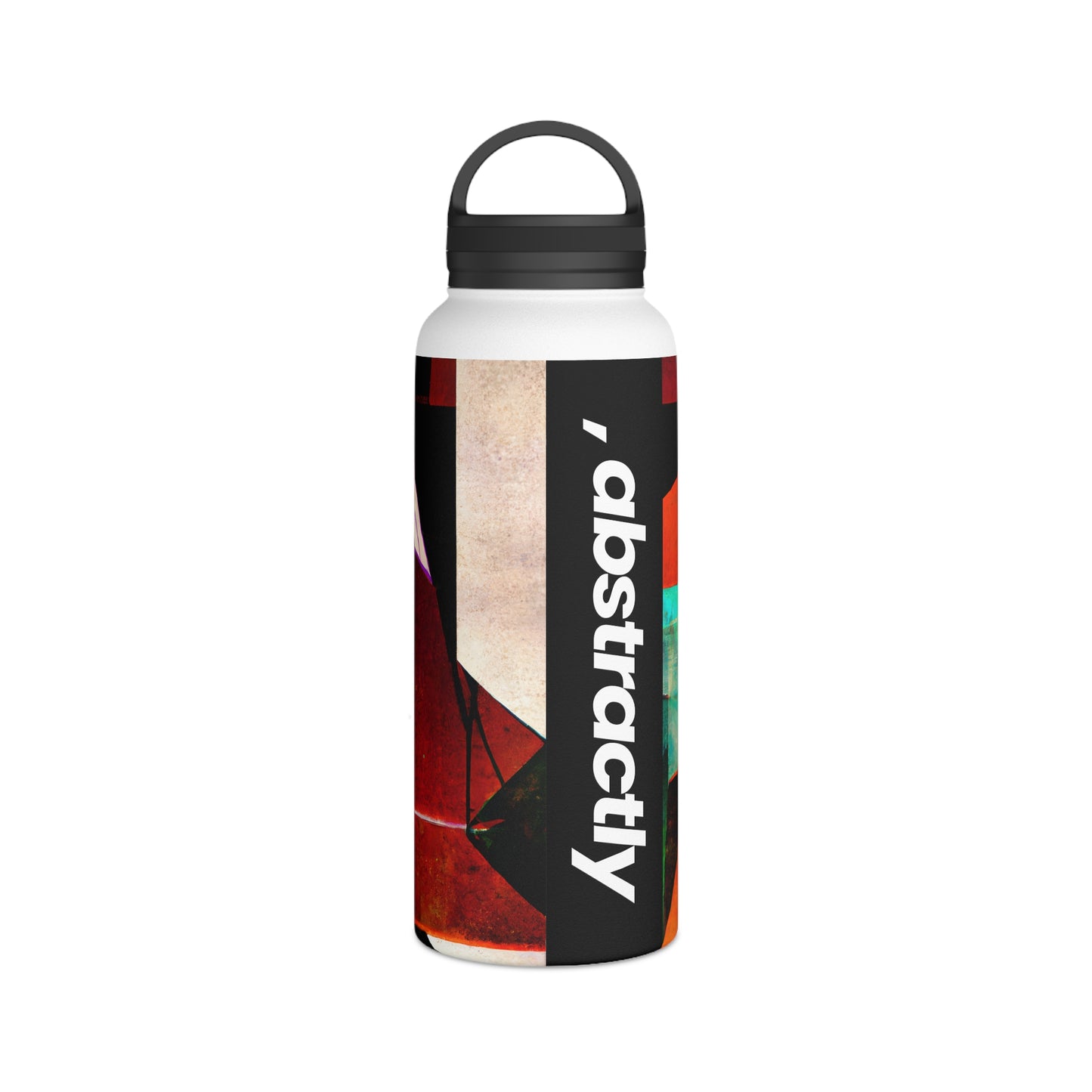 Fiona Hubble - Applied Force, Abstractly - Stainless Steel Water Bottle