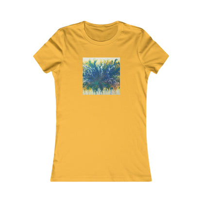 Heliotronium Oxide - Chemistry, Abstractly - Ladies' Cut Tee