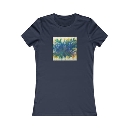 Heliotronium Oxide - Chemistry, Abstractly - Ladies' Cut Tee