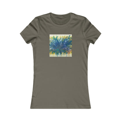 Heliotronium Oxide - Chemistry, Abstractly - Ladies' Cut Tee