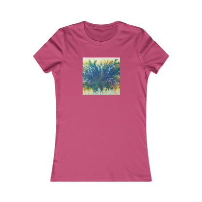 Heliotronium Oxide - Chemistry, Abstractly - Ladies' Cut Tee