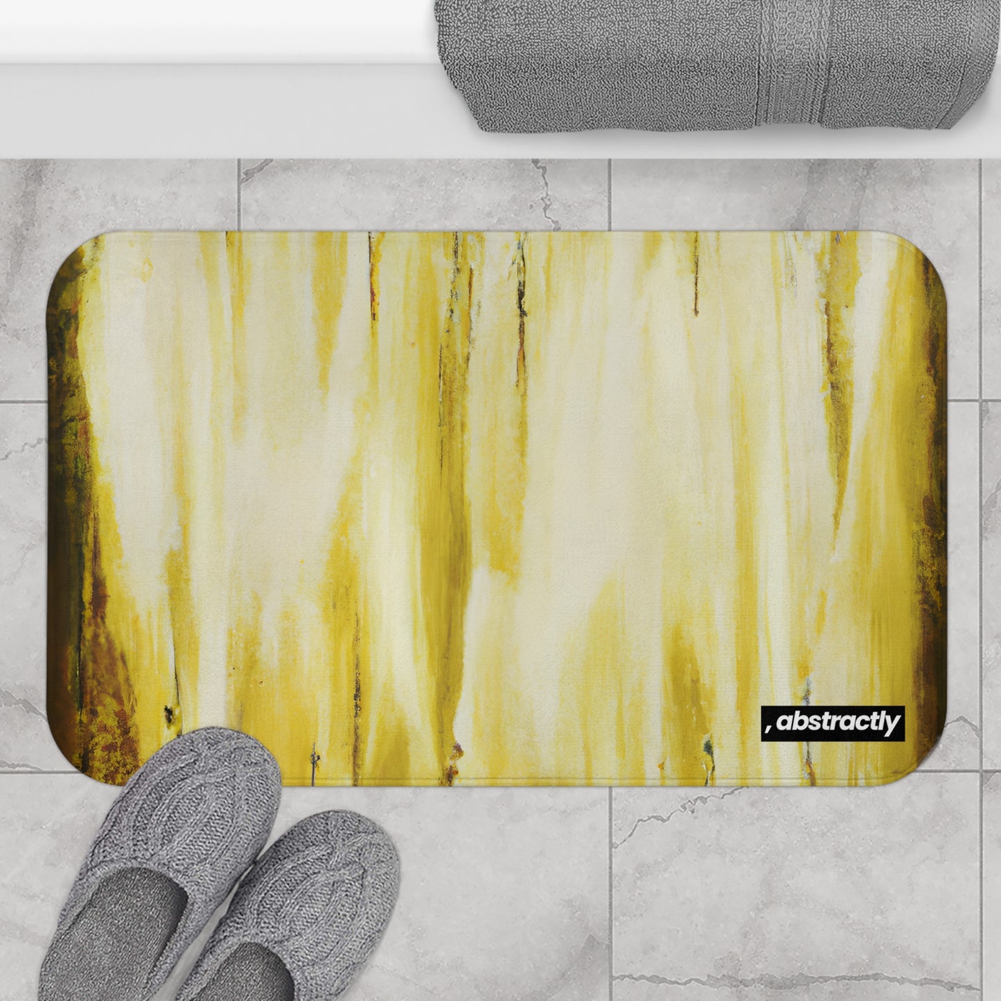 Quantum Celestial Isotope - Sodium, Abstractly - Bath Mat