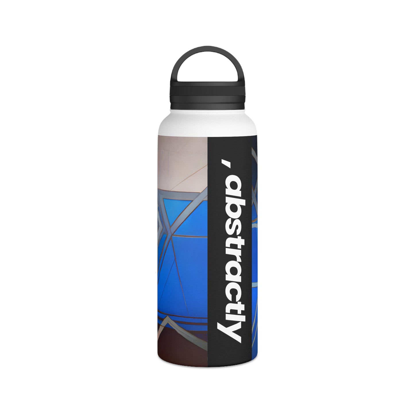 Jean Leventhal - Air Resistance Force, Abstractly - Stainless Steel Water Bottle