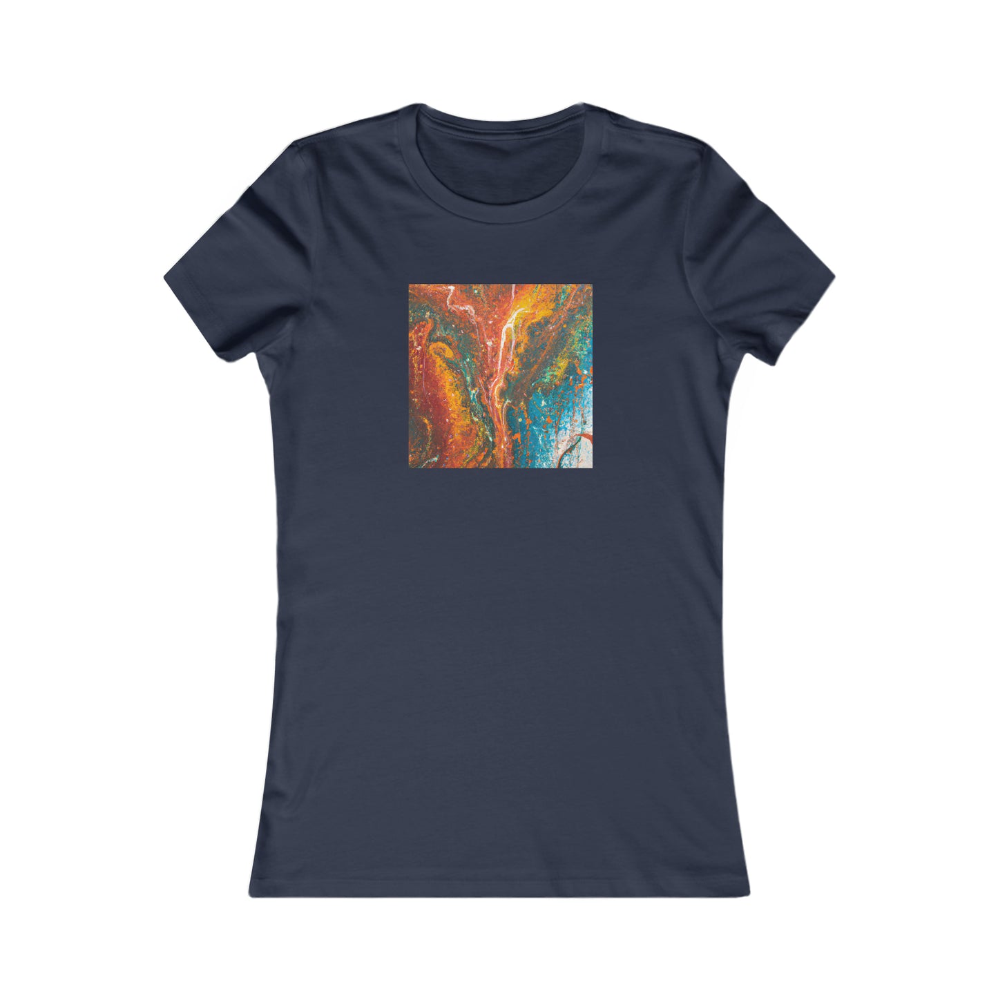 Quantum Stardust - Chemistry, Abstractly - Ladies' Cut Tee