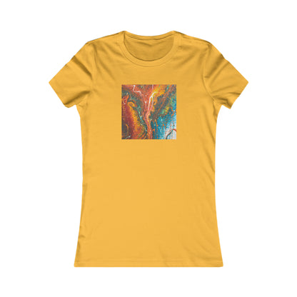 Quantum Stardust - Chemistry, Abstractly - Ladies' Cut Tee