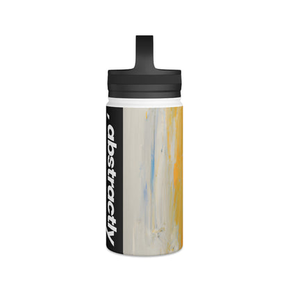 Pixeo Compound - Scandium, Abstractly - Stainless Steel Water Bottle