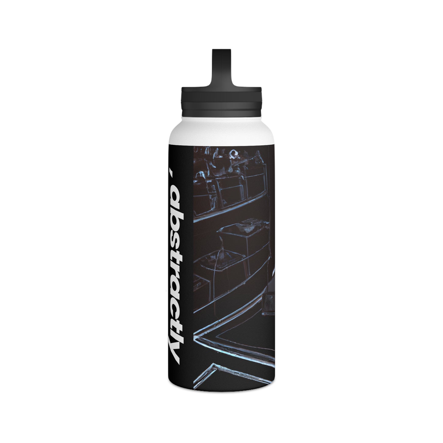 Creston Financial - Cash Flow, Abstractly - Stainless Steel Water Bottle