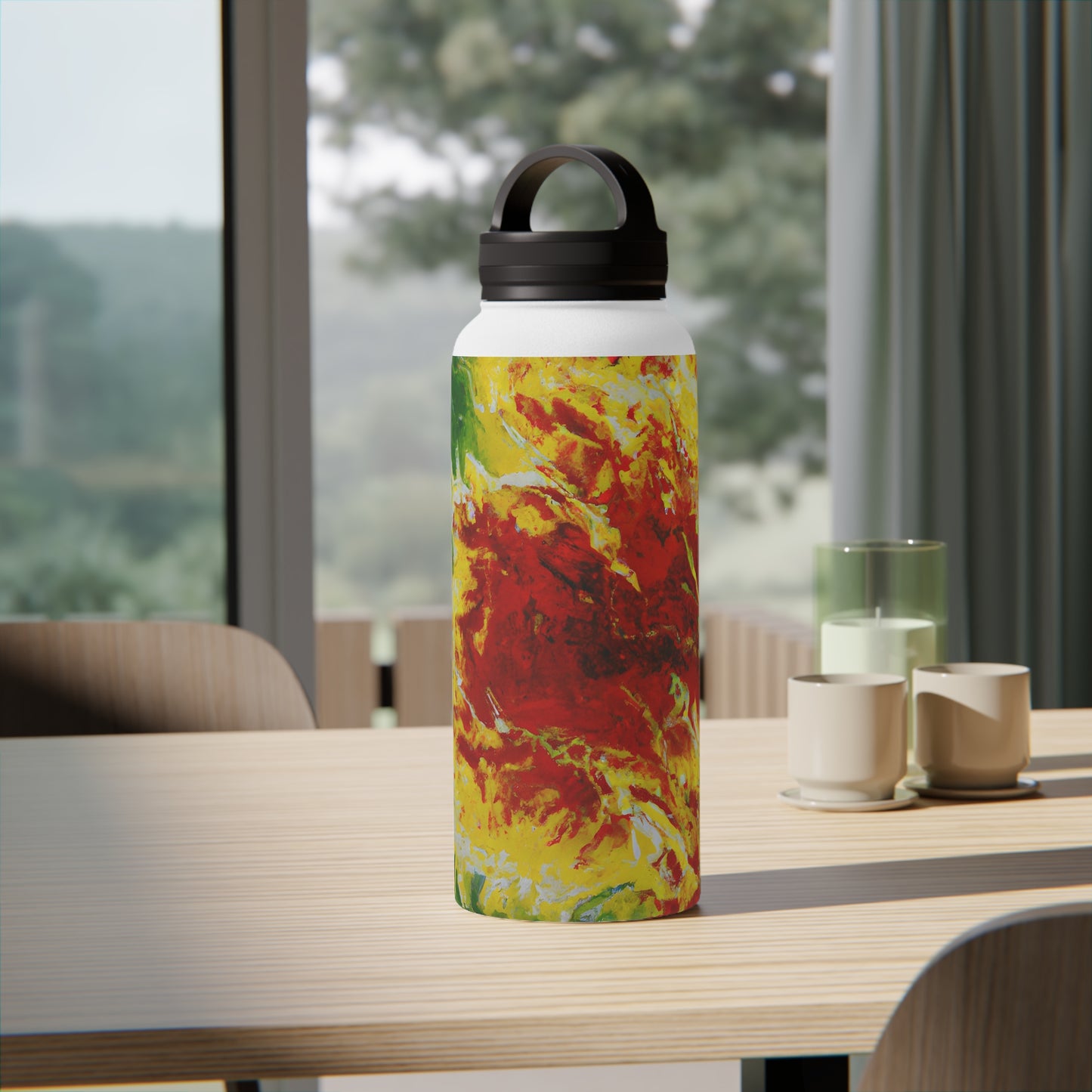 Zephyrionium Oxide - Chemistry, Abstractly - Stainless Steel Water Bottle