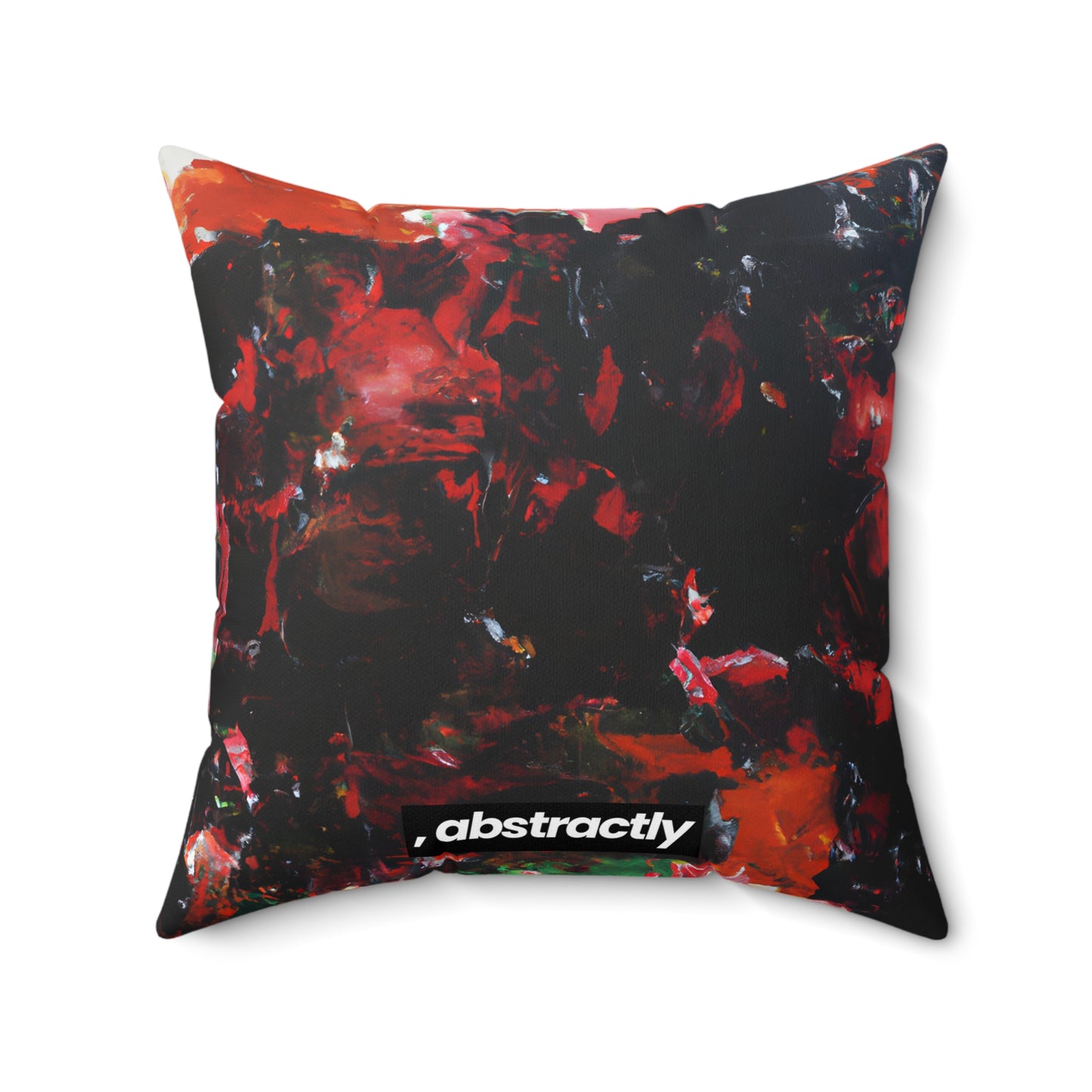 Frostivium Crystalloid - Chemistry, Abstractly - Faux Suede Throw Pillow